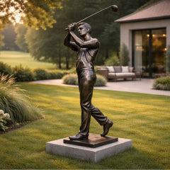 Collection image for: Bronzen golfspeler