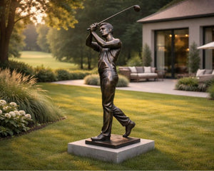 Collection image for: Bronzen golfspeler
