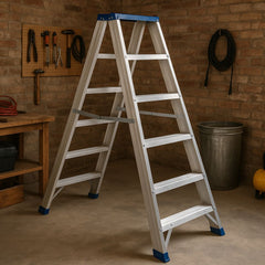 Dubbele trapladder