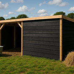Schuilstal voor pony