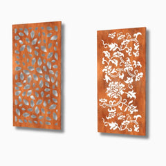 Cortenstaal Tuinmuren