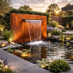 Cortenstaal waterval