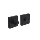 Intersteel Rosette toilet/bathroom closure square matt black