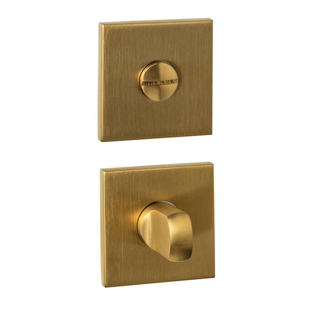 Intersteel WC closure concealed 53x53x6mm with pin 6-8mm PVD brass matt