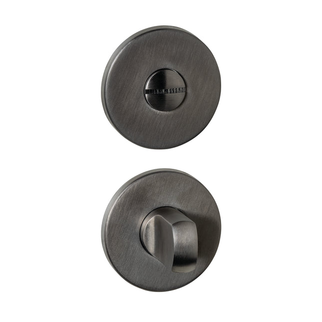 Intersteel WC closure concealed ø52x6mm with pin 6-8mm PVD anthracite