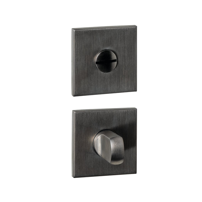 Intersteel WC closure concealed 53x53x6mm with pin 6-8mm PVD anthracite