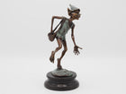 Bronzen beeld Pixie 27x12x13cm