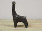 Bronzen beeld Kleine giraf 17x5x9cm