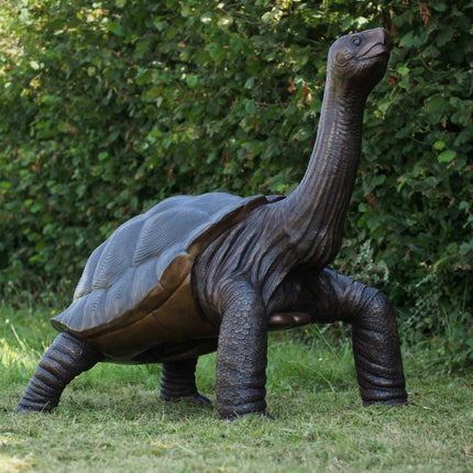 Bronzen beeld Reuze Schildpad 150x110x155cm