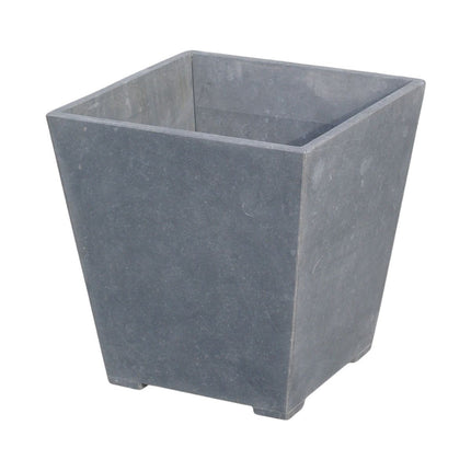 Conische arduinen plantenbak met bodem 50x35x52 cm