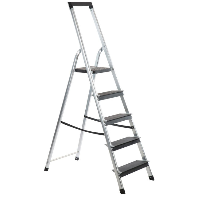 Escalo Aluminium trapladder 45.5x177x12 cm - 5 treden – Power Step