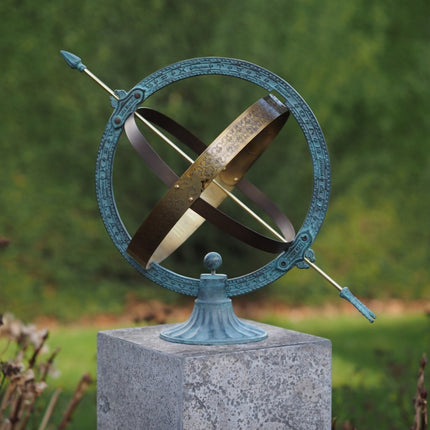 Bronzen Zonnewijzer 42x33x45cm