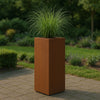 Geroba Artesa cortenstalen plantenbak rechthoek 40x40x100cm 30kg