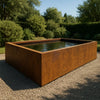 Geroba Estani pond corten steel 300x200x60cm 319kg