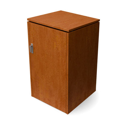 Kliko Ombouw 1x 240 liter 75x78x127,1 cm Cortenstaal