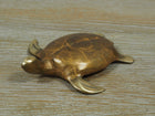 Bronzen beeld Schildpad 3x13x11cm