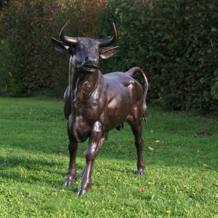 Bronzen beeld Stier 160x65x190cm 115kg