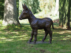 Bronzen beeld Ezel veulen 93x30x90cm 29kg
