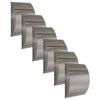 Practo Garden Brievenbussen Las Vegas RVS | Set van 6 stuks