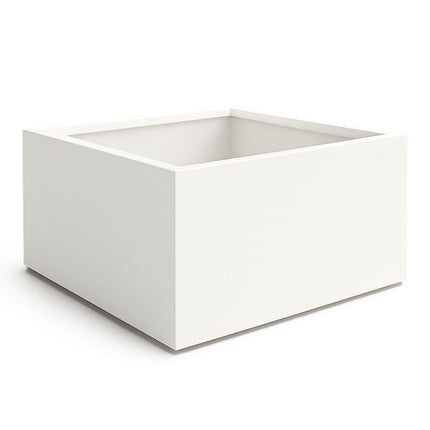 Polyester plantenbak 160x160x80 cm - Zuiver Wit (RAL 9010)