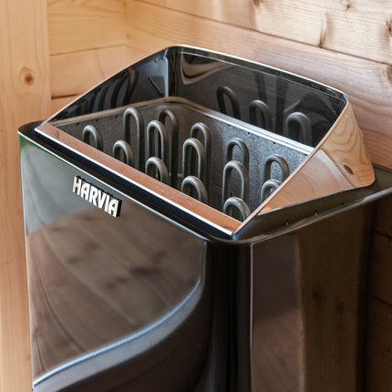 Tuindeco Harvia Trendy XE Kachel 9kW incl. besturing CF9 en 1 doos stenen