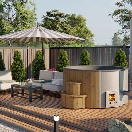 Tuindeco Hottub deluxe ø200 cm Thermowood