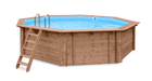 Tuindeco Luxe houten zwembad Kokomo Beach 560 x 517 x 129 cm