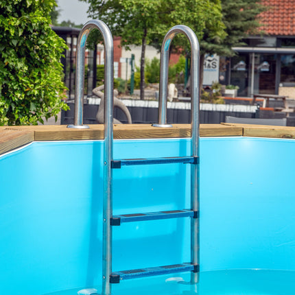 Tuindeco Luxe houten zwembad Kokomo Beach 560 x 517 x 129 cm