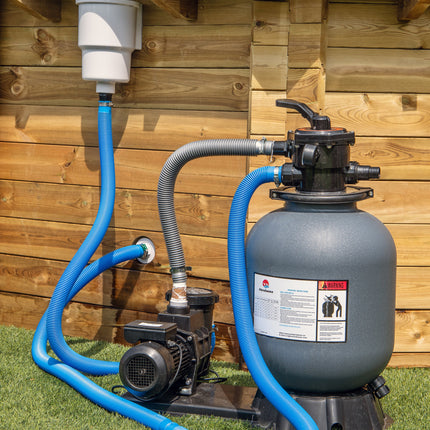 Tuindeco Luxe houten zwembad Playa Forti 834 x 492 x 138 cm