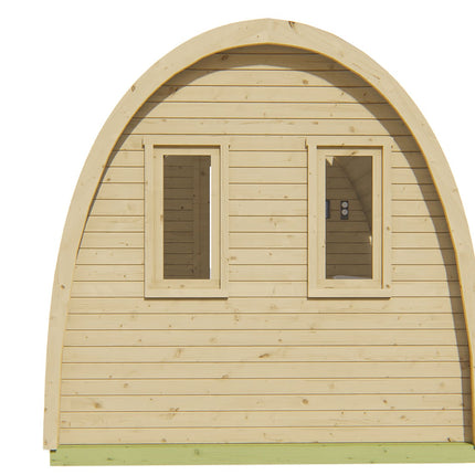 Tuindeco Sauna POD Tolva 260 cm | 38 mm | onbehandeld