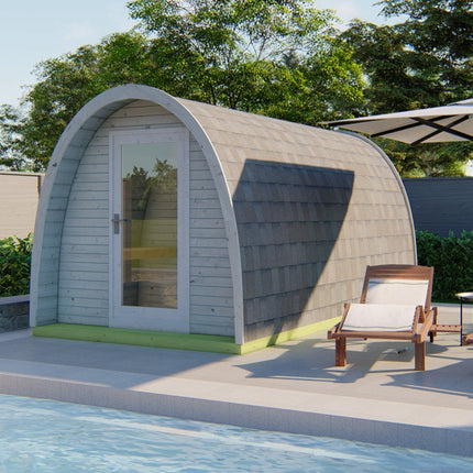 Tuindeco Sauna POD Tolva 480 cm | 38 mm | onbehandeld