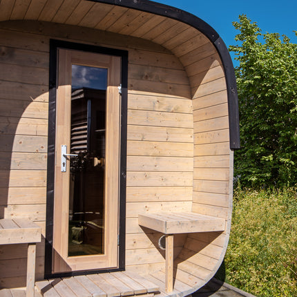 Tuindeco Sauna cube Rovaniemi 280 cm | 38 mm | onbehandeld