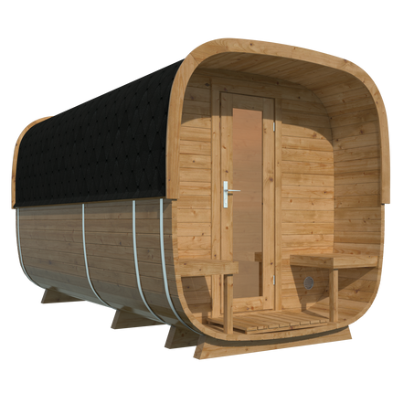 Tuindeco Sauna cube Rovaniemi 390 cm | 42 mm | Thermowood