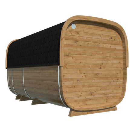 Tuindeco Sauna cube Rovaniemi 390 cm | 42 mm | Thermowood