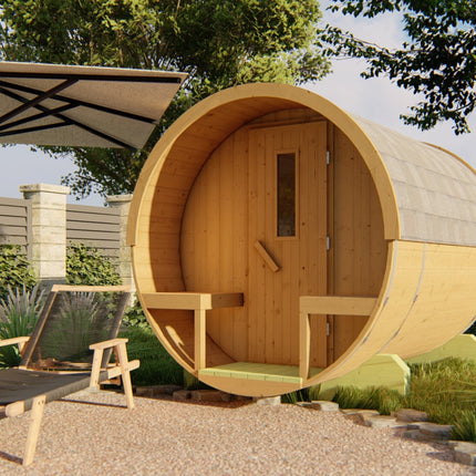 Tuindeco Saunabarrel | Ø205 x 250 cm | 42 mm | Thermowood