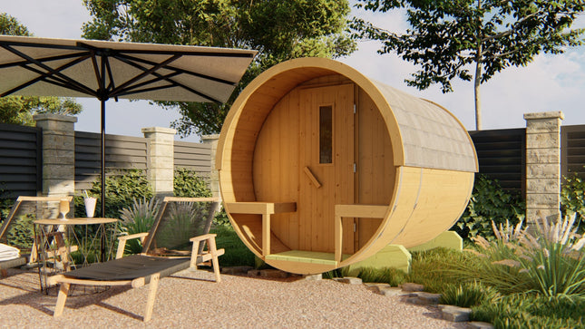 Tuindeco Saunabarrel | Ø205 x 250 cm | 42 mm | Thermowood