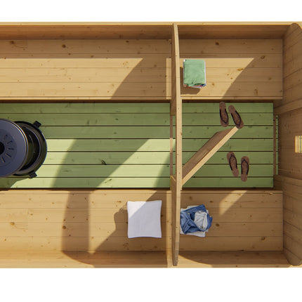 Tuindeco Saunabarrel | Ø205 x 350 cm | 42 mm | Thermowood