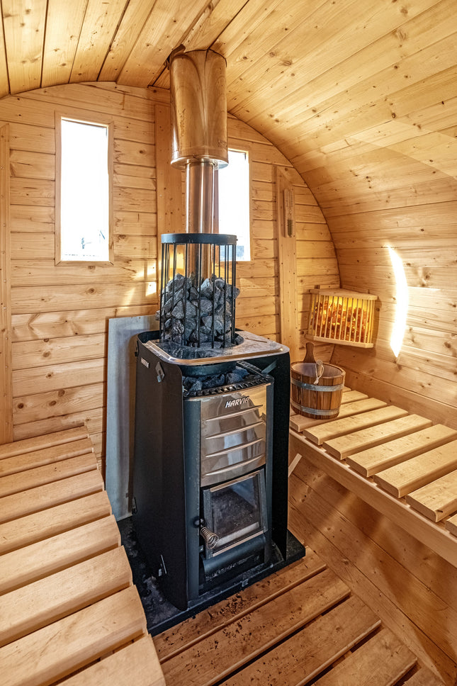 Tuindeco Steenkorf voor houtkachel incl. stenen