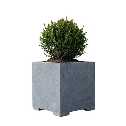 Vierkante arduinen plantenbak met bodem 60x60x62 cm - Modern