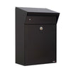 Allux Bjorn Brievenbus Zwart - Wandmontage - Doika - Pakketbrievenbus - Allux - 5701701473708 - F47370