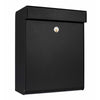 Allux Grundform Brievenbus Zwart - Doika - Brievenbus - Allux - 5701701473821 - F47382