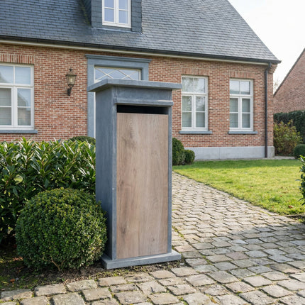 Arduinen Brievenbus met houtlook – KB015 - Doika - Brievenbus - De Witte - 5425021186765 - KB015