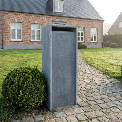 Arduinen Brievenbus van Belgische Blauwe Steen – KB022 - Doika - Brievenbus - De Witte - 5425021186758 - KB022