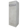 Betonnen Brievenbus Colomn 110x37x37cm (HxBxD) - betongrijs - Doika - Brievenbus - Sierbeton - 10215 Betongrijs