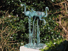 Bronzen beeld 4 flamingos 62x44x47cm - Doika - Bronzen beeld - Doika - 5410807015124 - B1512
