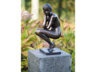 Bronzen beeld Gehurkte vrouw 37x15x19cm - Doika - Bronzen beeld - Doika - 5410807005125 - AN0512BR-B
