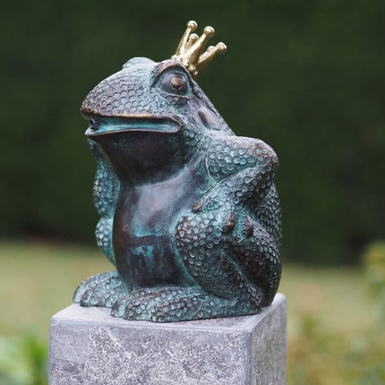 Bronzen beeld Koningskikker 17x11x13cm - Doika - Bronzen beeld - Doika - 5410807013236 - AN1323BR-V-F