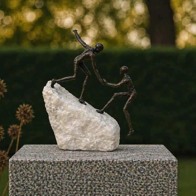 Bronzen Beeld The Climb Brons - Doika - Bronzen beeld - Thermobrass - 5410807915646 - BS1564B