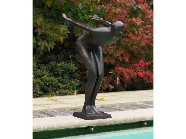 Bronzen beeld Zwemmer Frederick 113x44x68cm - Doika - Bronzen beeld - Doika - 5410807013489 - AN1348BR-B