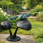 Fontein Kikkers Op Paddenstoel 72x39x68 cm